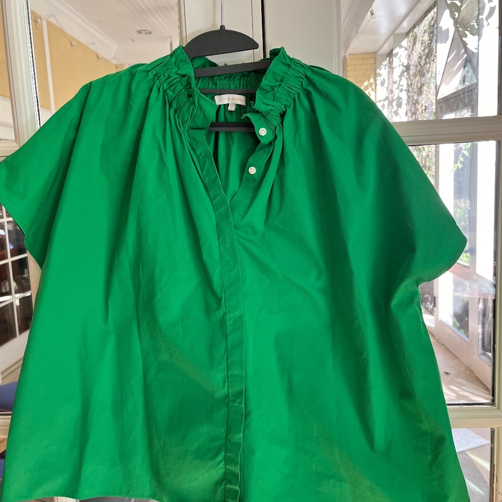 Ann Mashburn Green top